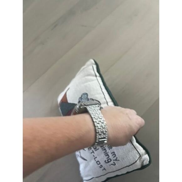 Shoebox cranky grandma funny pillow 8 x 11 knit green and white - Picture 6 of 9